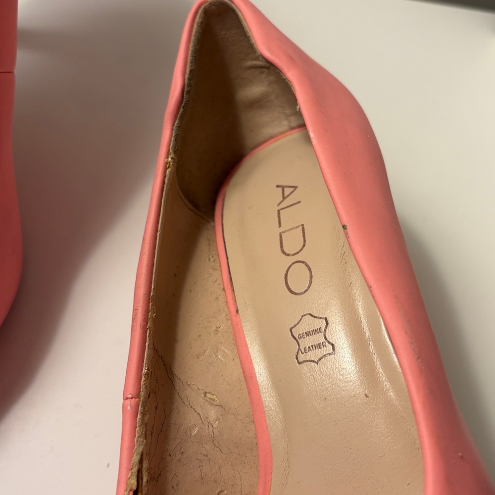Aldo YBUVIA Matte Pink Heels - Picture 5 of 16